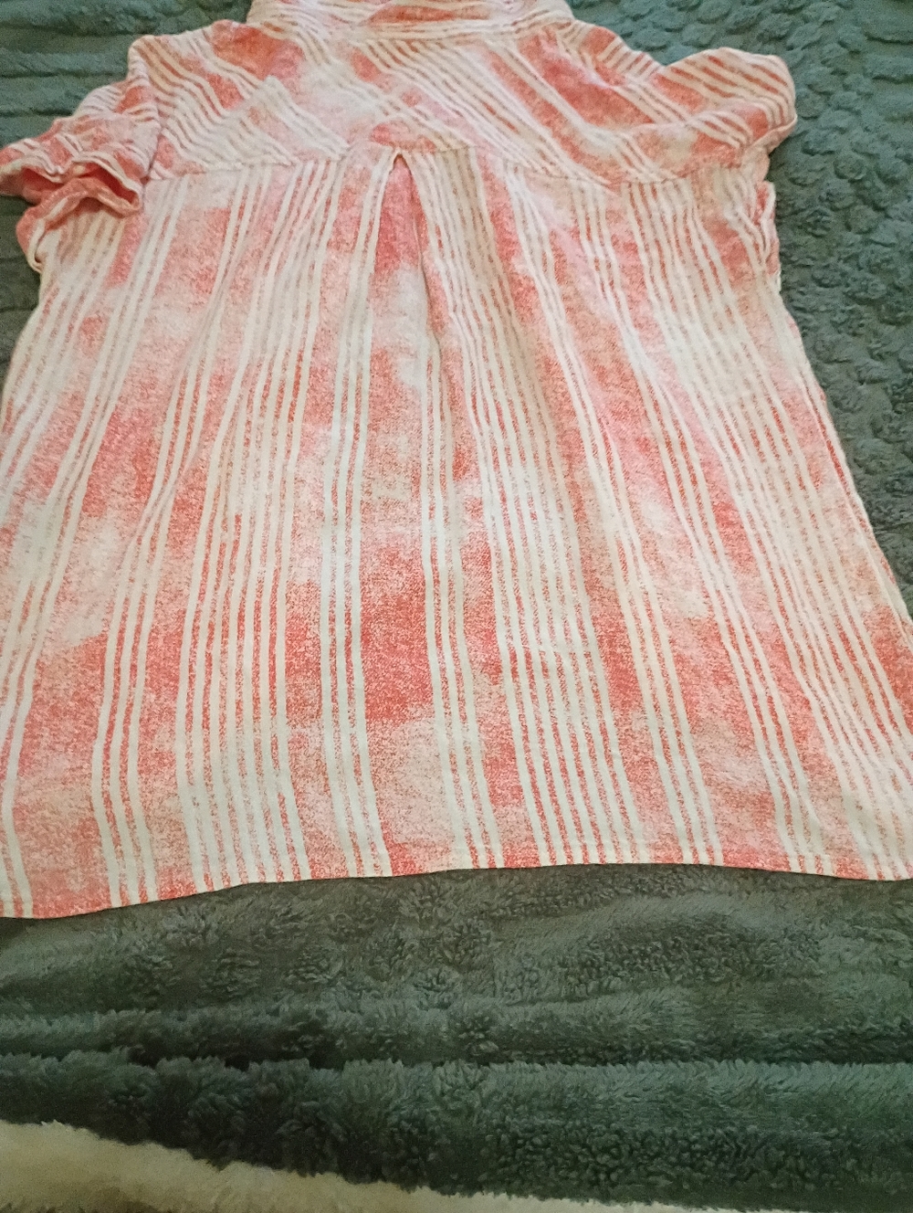 Rock & Republic Pink and White Striped Top